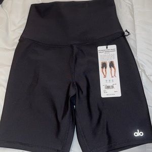 ALO YOGA BIKER SHORTS NEW EXTREME HIGH WAIST